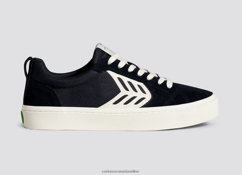 Cariuma Skate Shoes | Cariuma Men Master-Piece Black/Ivory HPBV8Z72