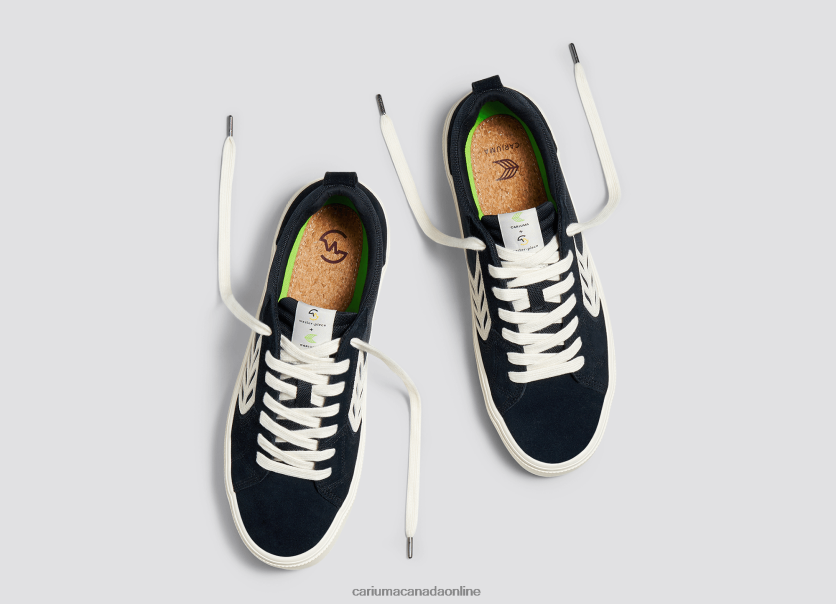 Cariuma Skate Shoes | Cariuma Men Master-Piece Black/Ivory HPBV8Z72