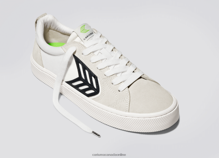 Cariuma Skate Shoes | Cariuma Men Off-White Vintage/Black HPBV8Z132