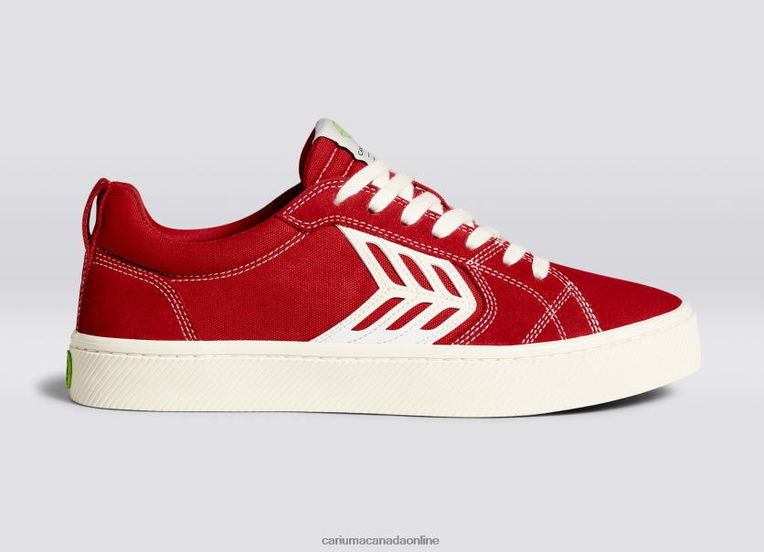 Cariuma Skate Shoes | Cariuma Men Red Contrast/Ivory HPBV8Z138