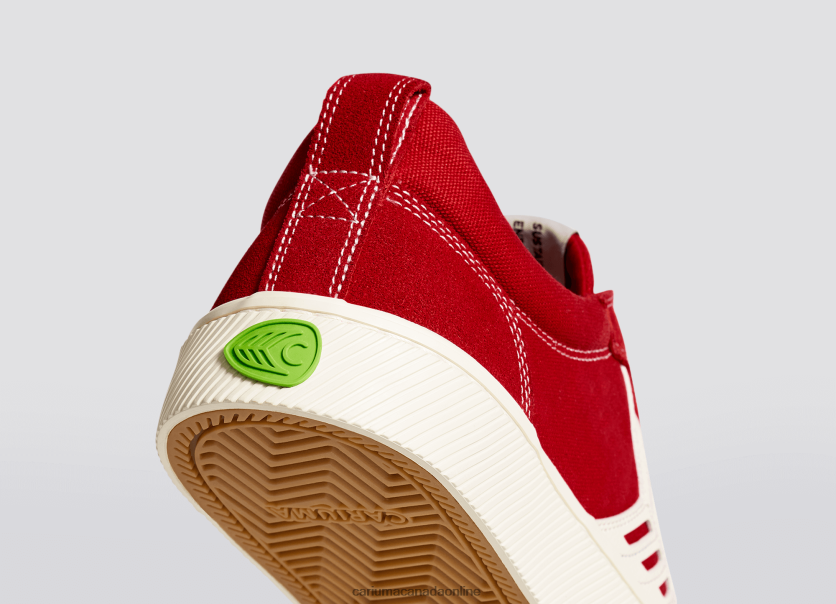 Cariuma Skate Shoes | Cariuma Men Red Contrast/Ivory HPBV8Z138