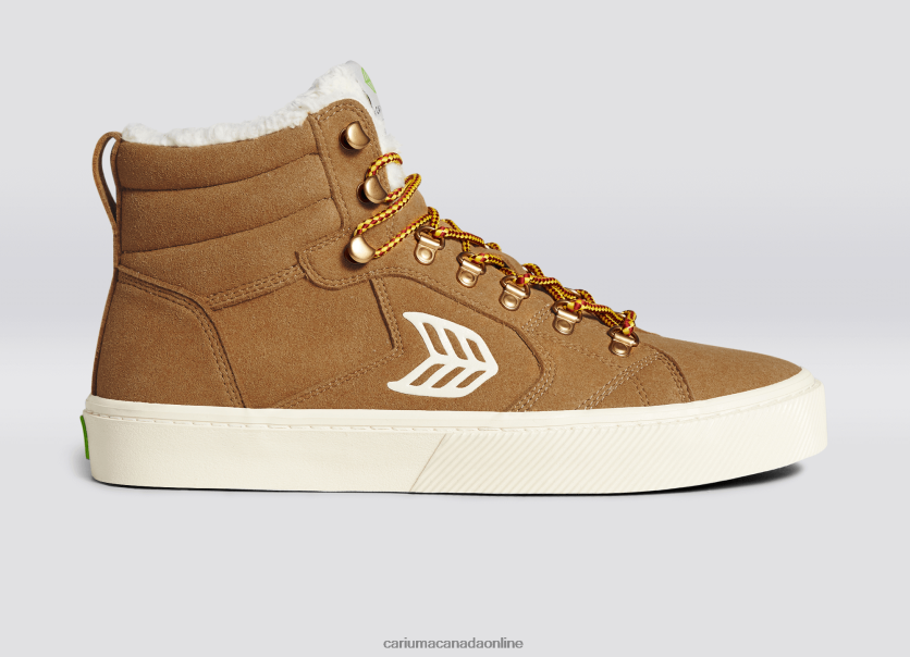 Cariuma Canada | Cariuma Men Camel Suede HPBV8Z193