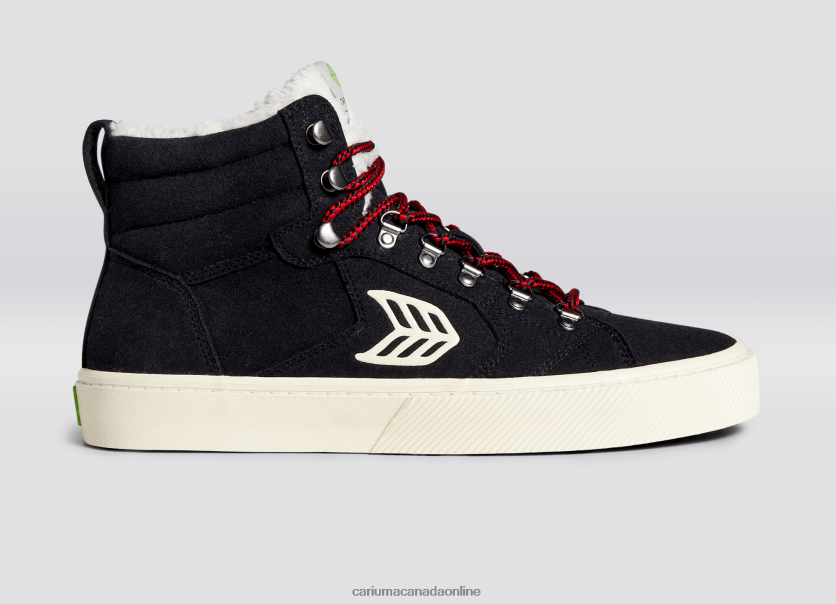 Cariuma Skate Shoes | Cariuma Men Black Suede HPBV8Z192
