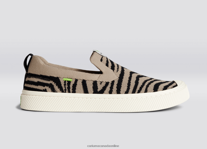 Cariuma Canada | Cariuma Men Zebra Print Knit HPBV8Z172
