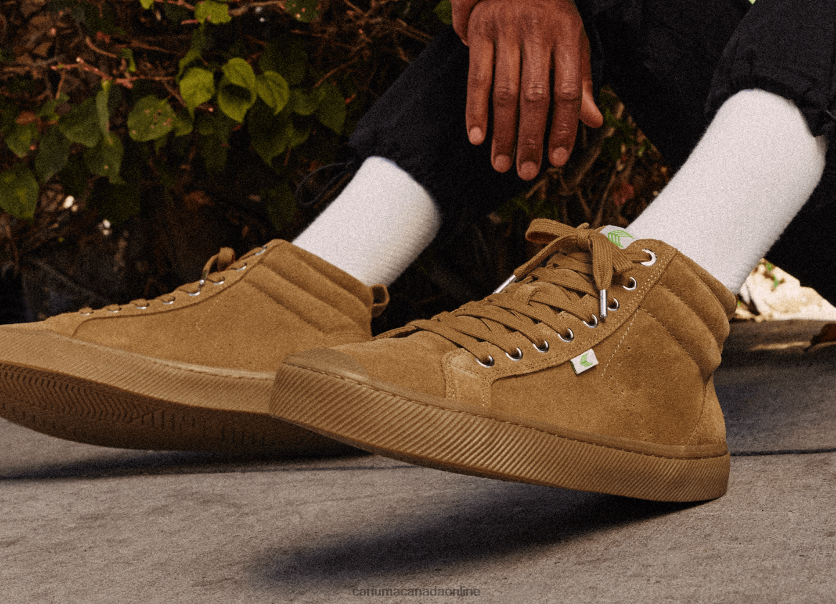 Cariuma Skate Shoes | Cariuma Men Therma All Camel Suede HPBV8Z69