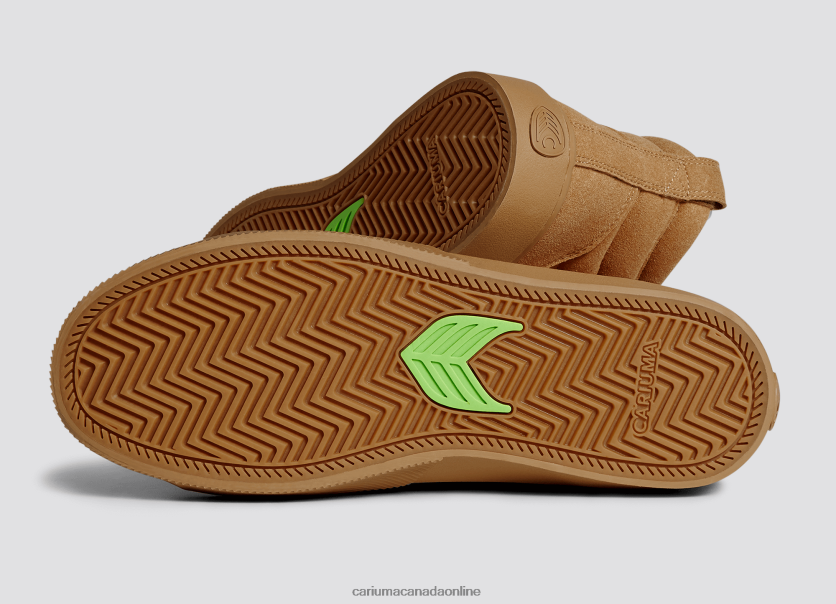 Cariuma Skate Shoes | Cariuma Men Therma All Camel Suede HPBV8Z69