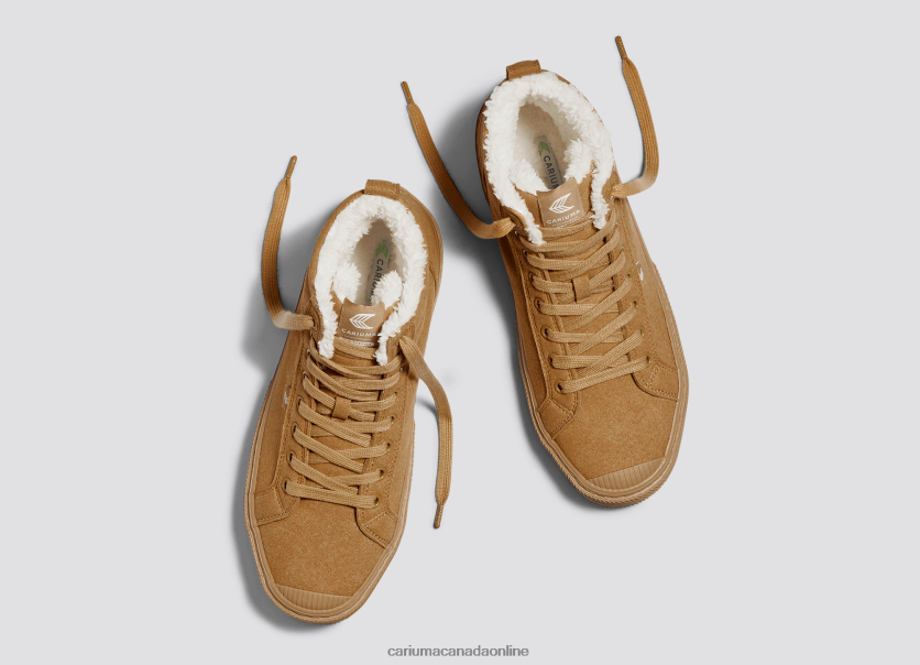 Cariuma Skate Shoes | Cariuma Men Therma All Camel Suede HPBV8Z69
