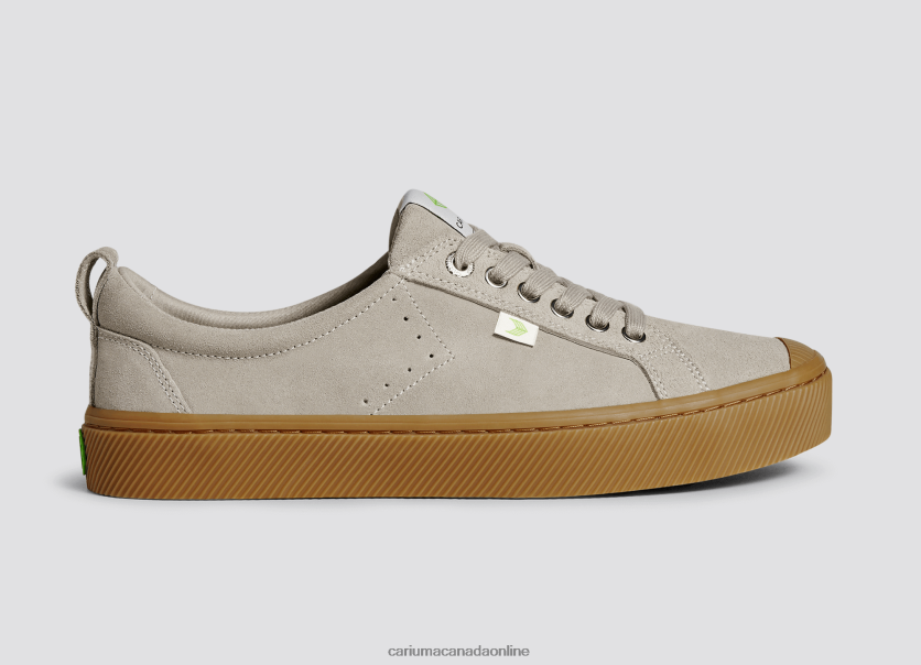 Cariuma Canada | Cariuma Men Grey Gum Suede HPBV8Z37