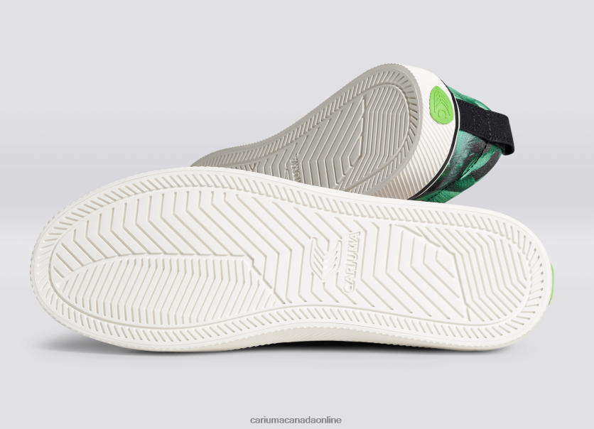 Cariuma Canada | Cariuma Men National Geographic Peace Lily Green Canvas HPBV8Z28