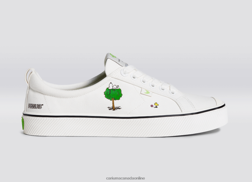 Cariuma Canada | Cariuma Men Peanuts Earth Off-White Canvas HPBV8Z82