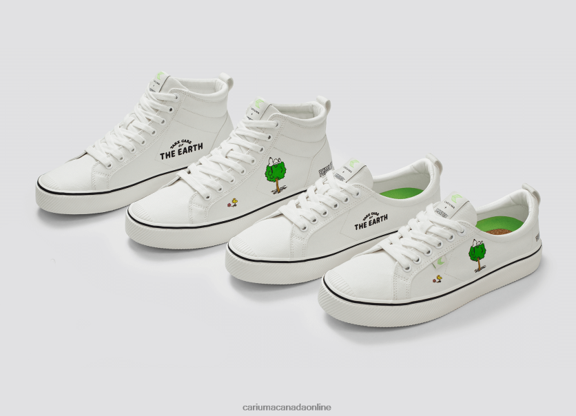 Cariuma Canada | Cariuma Men Peanuts Earth Off-White Canvas HPBV8Z82