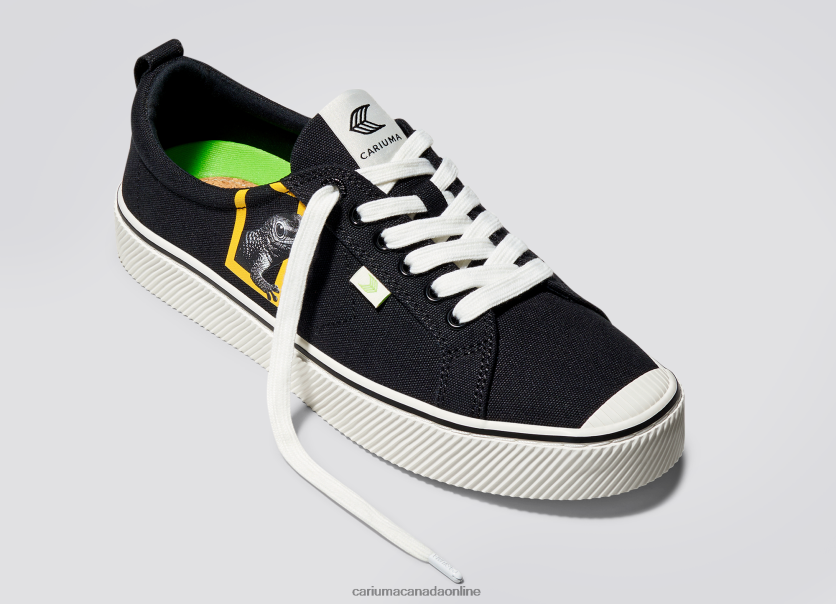 Cariuma Shoes | Cariuma Men National Geographic Gecko Black Canvas HPBV8Z86