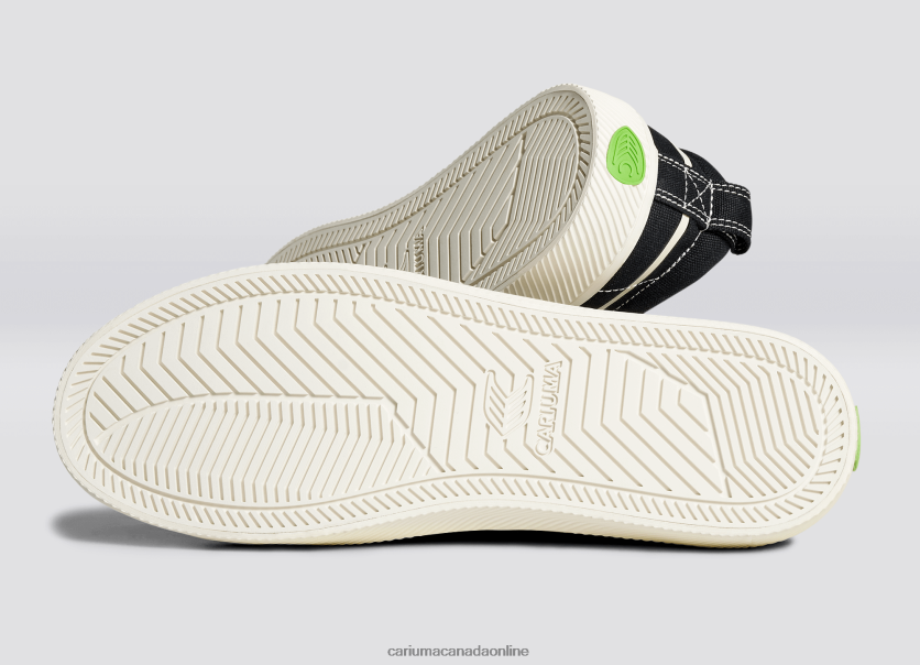 Cariuma Skate Shoes | Cariuma Men Gerry Lopez Black Canvas HPBV8Z90