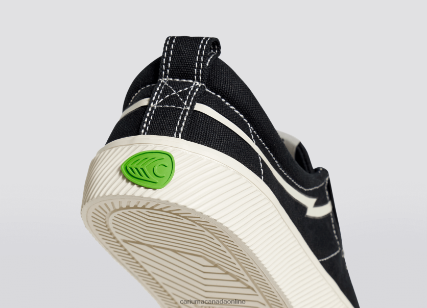 Cariuma Skate Shoes | Cariuma Men Gerry Lopez Black Canvas HPBV8Z90
