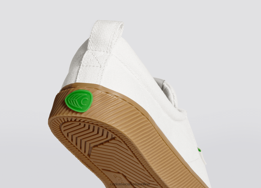 Cariuma Skate Shoes | Cariuma Men Off-White Gum Canvas HPBV8Z9