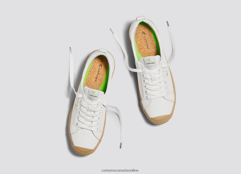 Cariuma Skate Shoes | Cariuma Men Off-White Gum Canvas HPBV8Z9