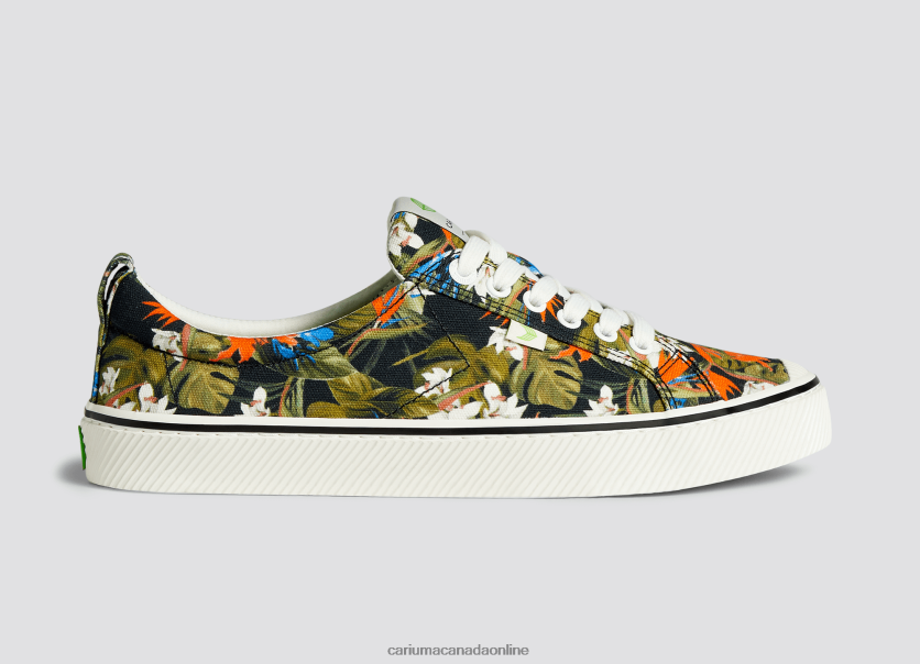 Cariuma Skate Shoes | Cariuma Men Tropical Forest Canvas HPBV8Z54