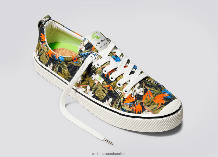 Cariuma Skate Shoes | Cariuma Men Tropical Forest Canvas HPBV8Z54