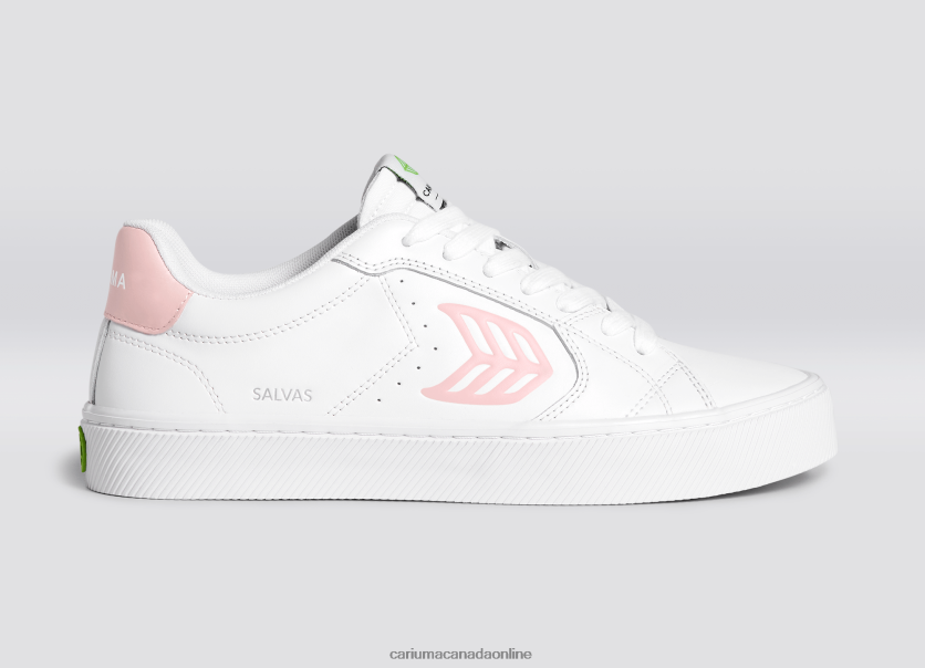 Cariuma Canada | Cariuma Men White LWG Leather/Rose HPBV8Z103