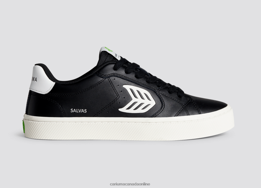 Cariuma Shoes | Cariuma Men Black LWG Leather/Off-White HPBV8Z98