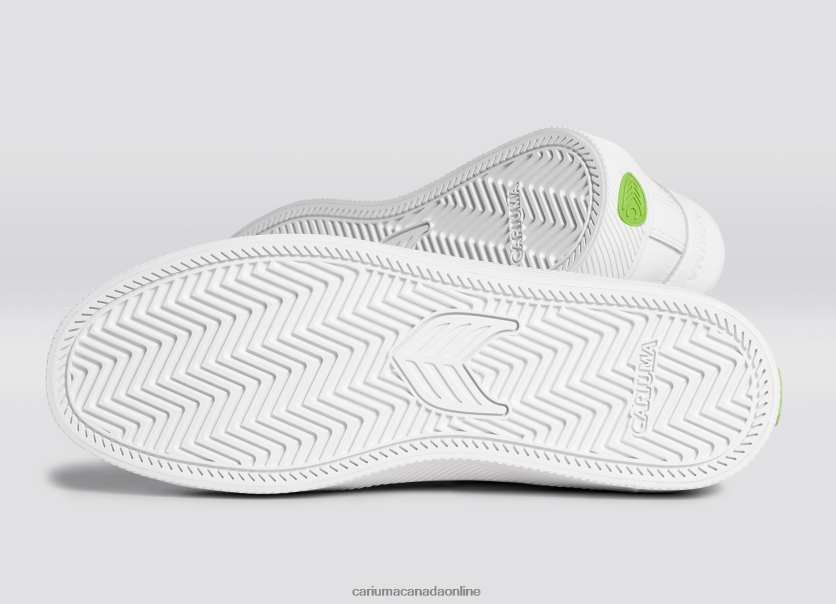 Cariuma Skate Shoes | Cariuma Men White LWG Leather/Ice HPBV8Z96