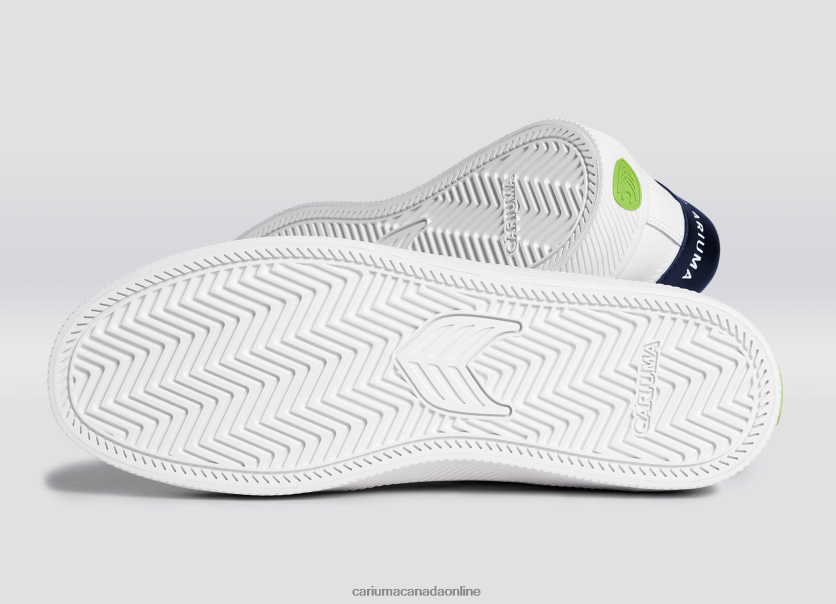 Cariuma Skate Shoes | Cariuma Men White LWG Leather/Red HPBV8Z102
