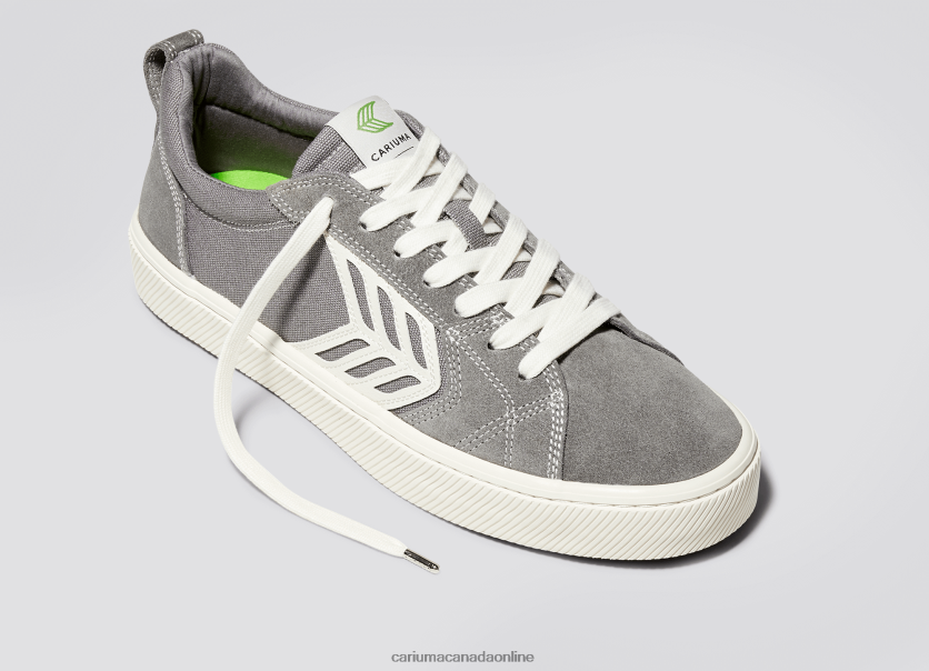 Cariuma Canada | Cariuma Men Right foot(Single Shoe)-Grey Contrast/Ivory HPBV8Z157