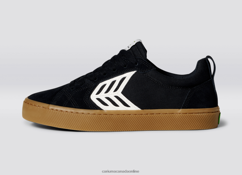 Cariuma Skate Shoes | Cariuma Men Left foot(Single Shoe)-All Black Gum/Ivory HPBV8Z153