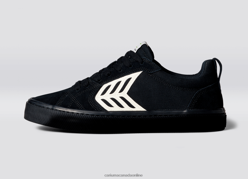 Cariuma Skate Shoes | Cariuma Men Left foot(Single Shoe)-All Black/Ivory HPBV8Z150