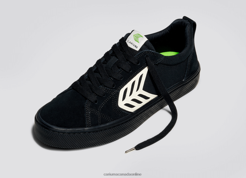 Cariuma Skate Shoes | Cariuma Men Left foot(Single Shoe)-All Black/Ivory HPBV8Z150
