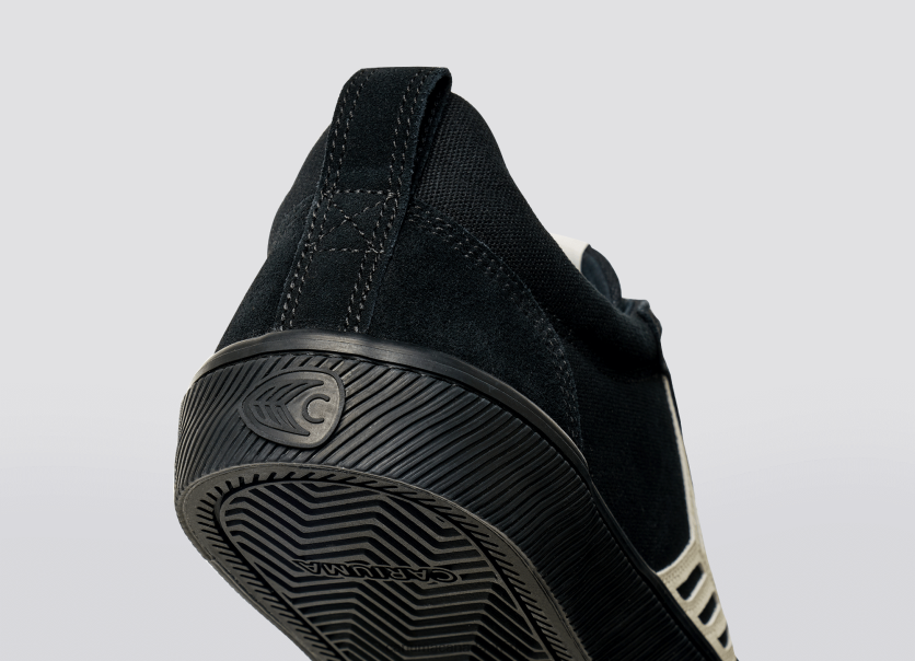 Cariuma Skate Shoes | Cariuma Men Left foot(Single Shoe)-All Black/Ivory HPBV8Z150