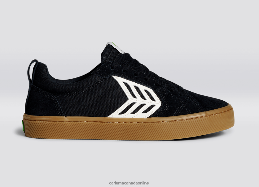 Cariuma Skate Shoes | Cariuma Men Right foot(Single Shoe)-All Black Gum/Ivory HPBV8Z159