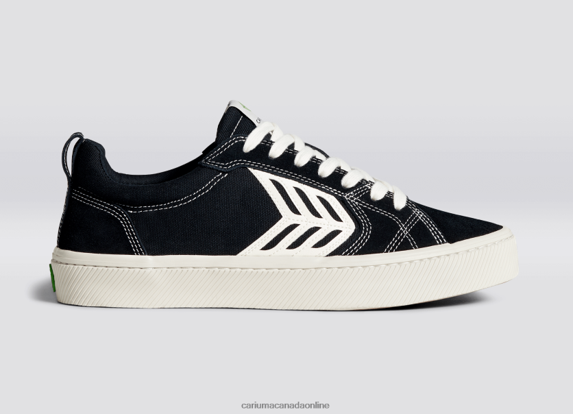 Cariuma Skate Shoes | Cariuma Men Right foot(Single Shoe)-Black Contrast/Ivory HPBV8Z156