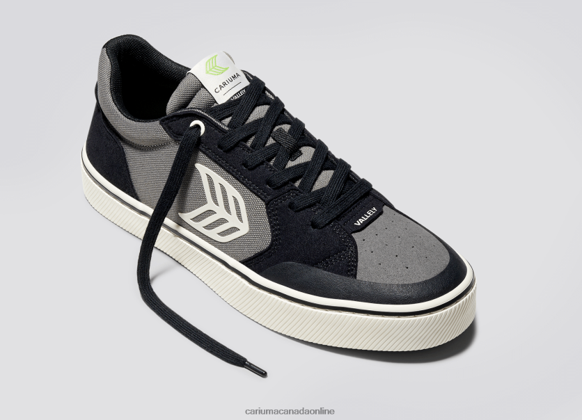 Cariuma Canada | Cariuma Men Black & Charcoal Grey/Ivory HPBV8Z118