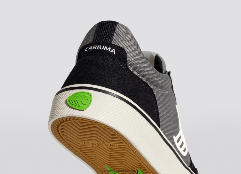 Cariuma Canada | Cariuma Men Black & Charcoal Grey/Ivory HPBV8Z118