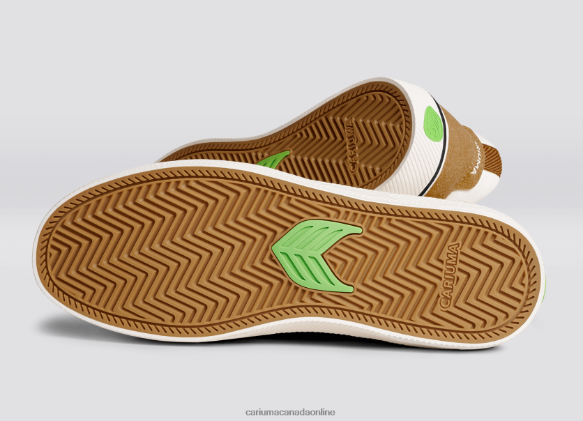 Cariuma Canada | Cariuma Men Camel & Off-White Vintage/Black HPBV8Z121