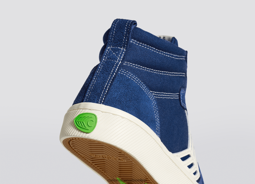 Cariuma Skate Shoes | Cariuma Women Blue Contrast/Ivory HPBV8Z363