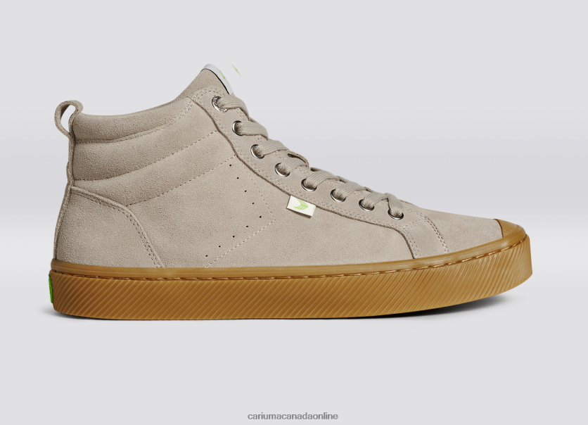 Cariuma Shoes | Cariuma Women Grey Gum Suede HPBV8Z278