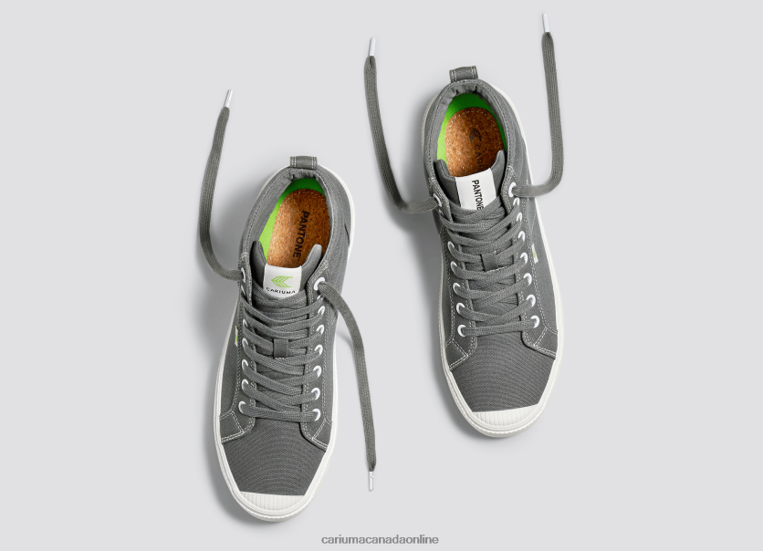Cariuma Skate Shoes | Cariuma Women Pantone Gargoyle Grey Canvas HPBV8Z282