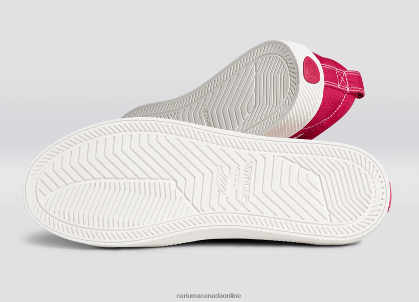 Cariuma Shoes | Cariuma Women Pantone Viva Magenta/Off-White Canvas HPBV8Z251