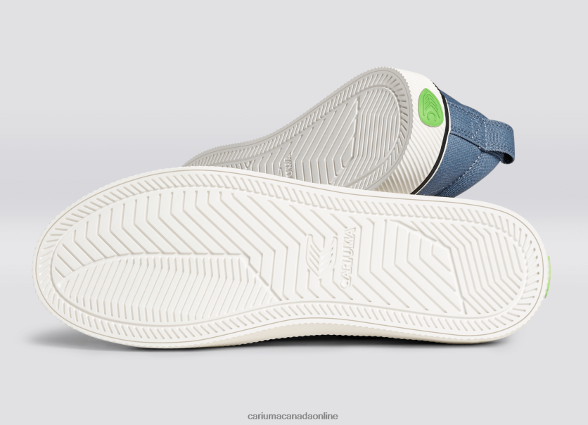 Cariuma Skate Shoes | Cariuma Women Gjusta Steel Blue Canvas HPBV8Z267