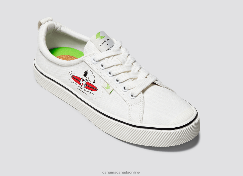 Cariuma Skate Shoes | Cariuma Women Peanuts Surf Off-White Canvas HPBV8Z300