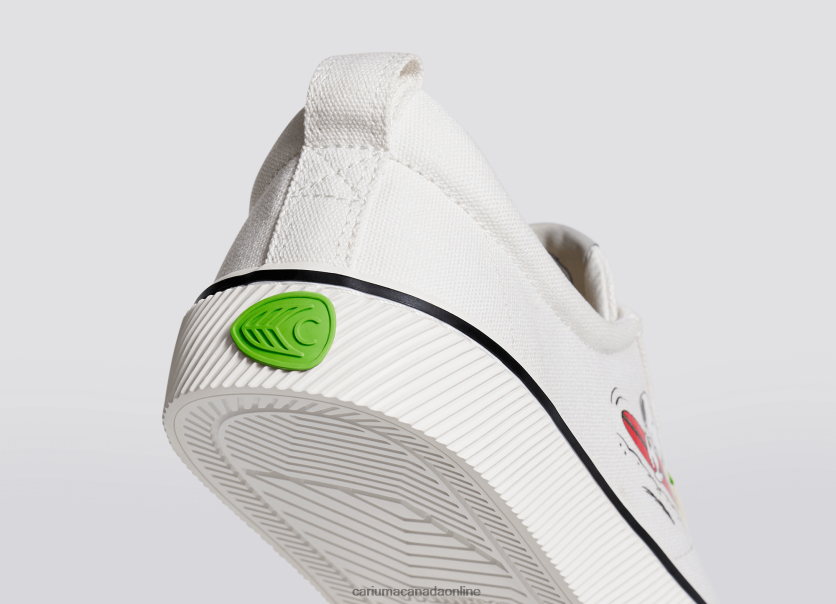 Cariuma Skate Shoes | Cariuma Women Peanuts Surf Off-White Canvas HPBV8Z300