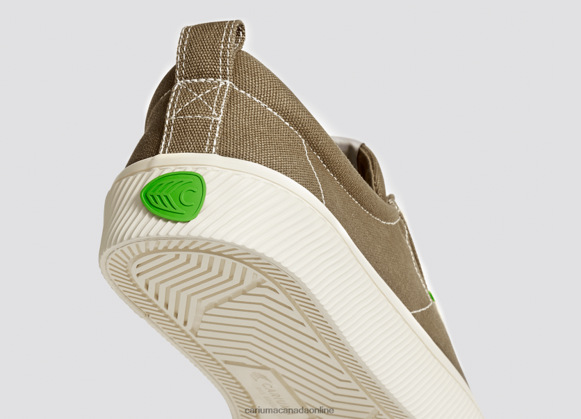 Cariuma Skate Shoes | Cariuma Women Sand Contrast Thread Canvas HPBV8Z240