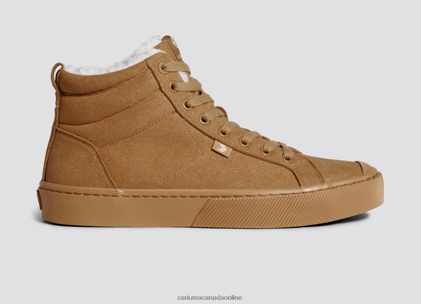Cariuma Canada | Cariuma Women Therma All Camel Suede HPBV8Z286