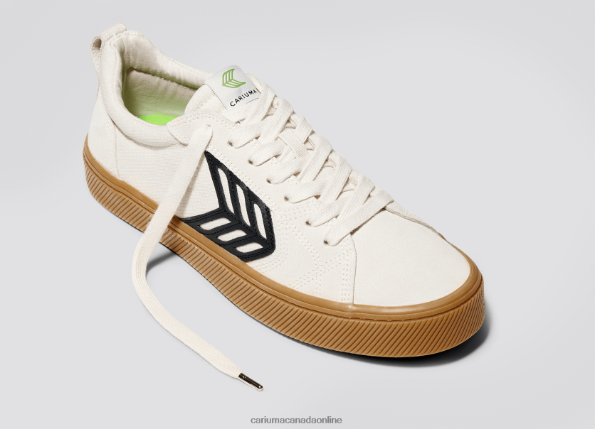Cariuma Canada | Cariuma Women Right foot(Single Shoe)-Off-White Vintage Gum/Black HPBV8Z376