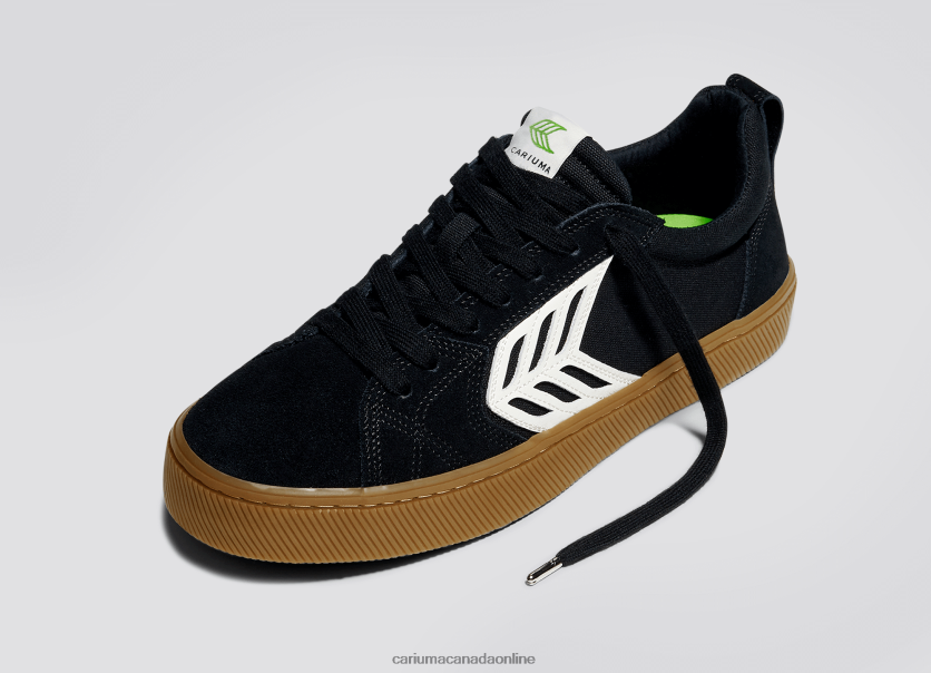 Cariuma Skate Shoes | Cariuma Women Left foot(Single Shoe)-All Black Gum/Ivory HPBV8Z369