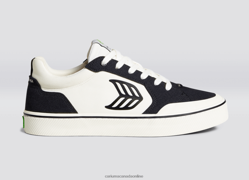 Cariuma Skate Shoes | Cariuma Women Black & Off-White Vintage/Black HPBV8Z339