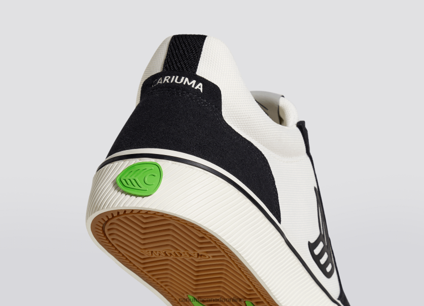 Cariuma Skate Shoes | Cariuma Women Black & Off-White Vintage/Black HPBV8Z339