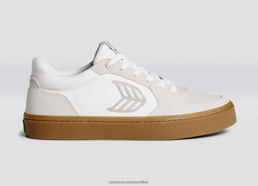 Cariuma Skate Shoes | Cariuma Women Off-White Vintage Gum/Grey HPBV8Z336